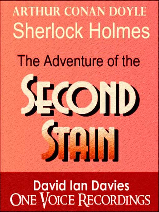 Title details for The Adventure of the Second Stain by David Ian Davies - Available